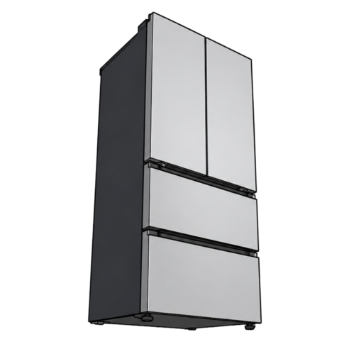 4. LG 디오스 AI 오브제컬렉션 김치톡톡 Z490MPSF11 491L 김치냉장고 추천